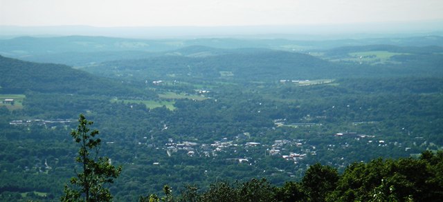 Bennington from Harmon Hill